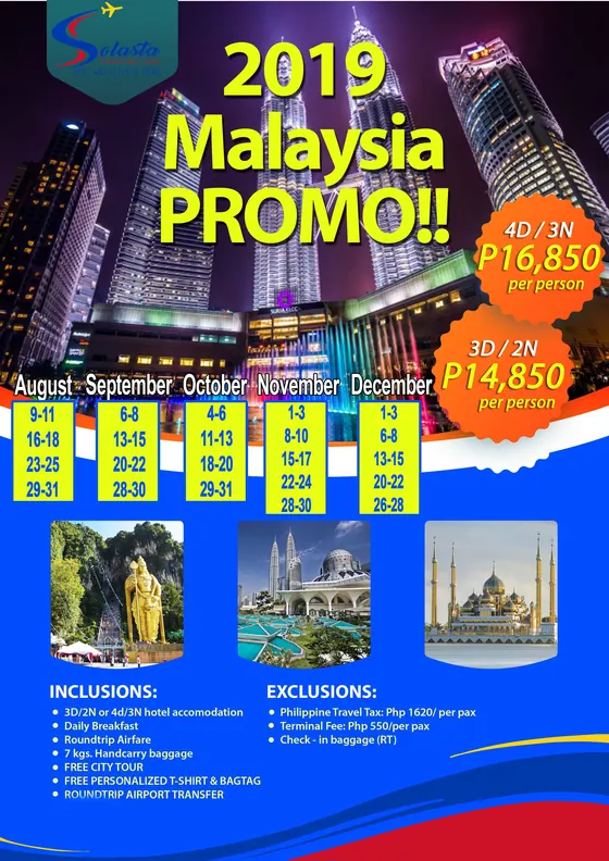 Poster: Malaysia promo, 2019